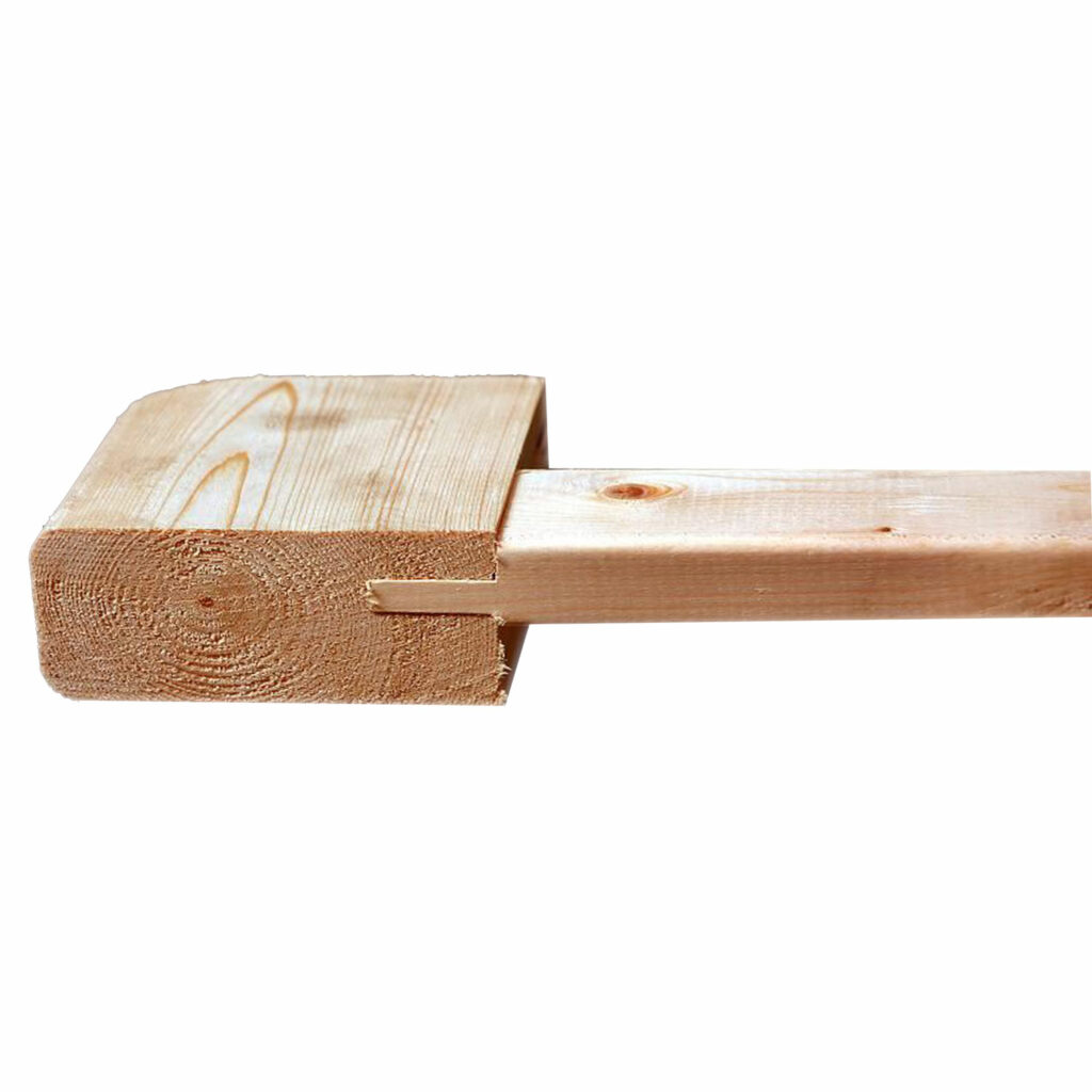 Piede Centrale Regolabile Per Rete Letto Matrimoniale - In Legno, Altezza 35-37 Cm, Fissaggio Asta Filettata M10