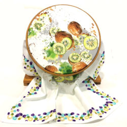 Strofinaccio Douceur D'Intérieur 50x70 Cm: Gourmandise Marine, Cotone Stampato, Lavabile A 40°