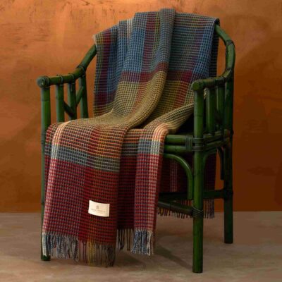 Plaid tartan matrimoniale in lana caldo da divano isure 150x200cm (2)